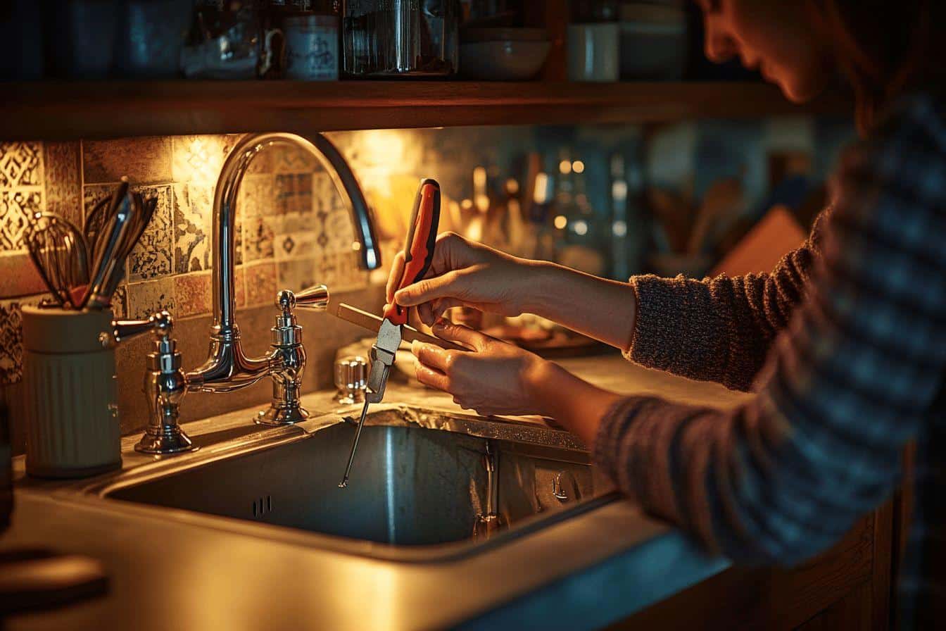 Comment réparer une fuite sous évier ou lavabo : guide complet pour stopper les gouttes